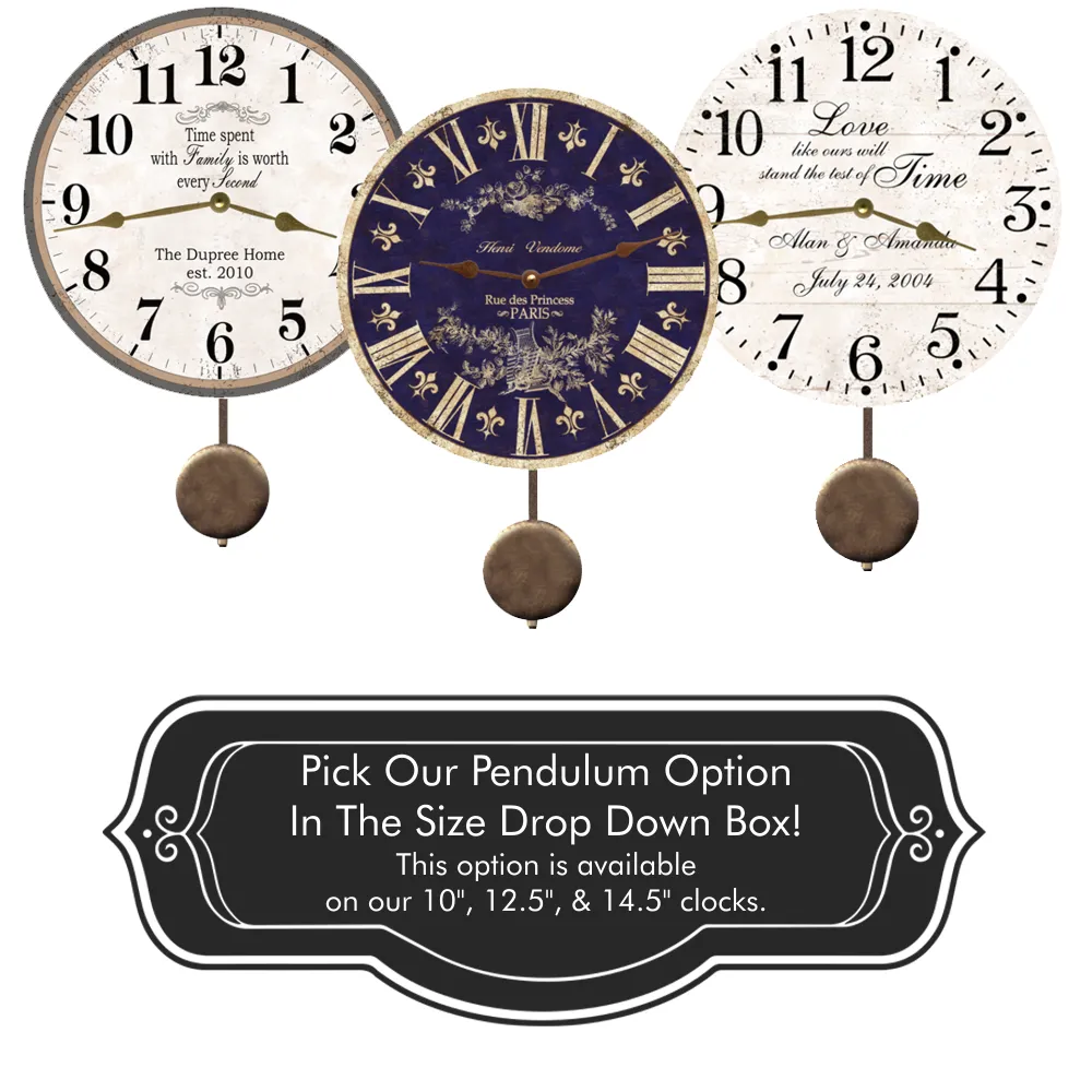 Gardenia Flower Wall Clock