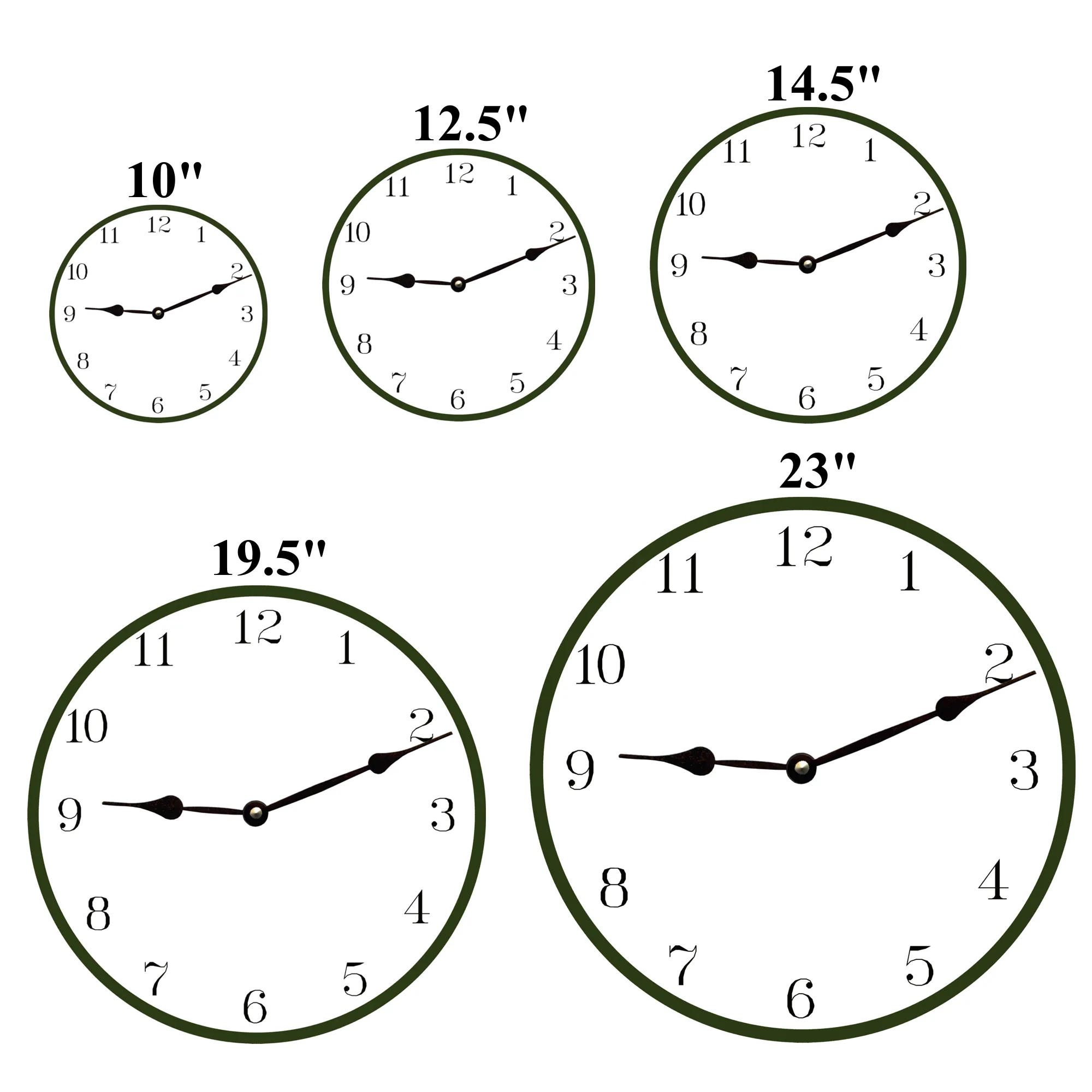 Gardenia Flower Wall Clock