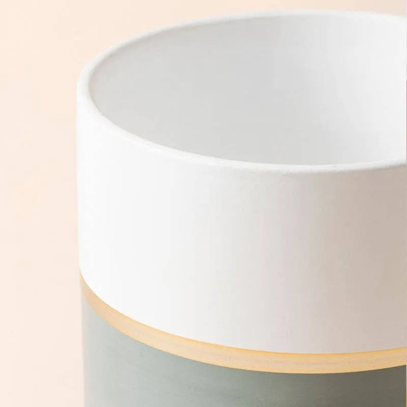 Garonne Rose Gold & Grey Planter Pot Set
