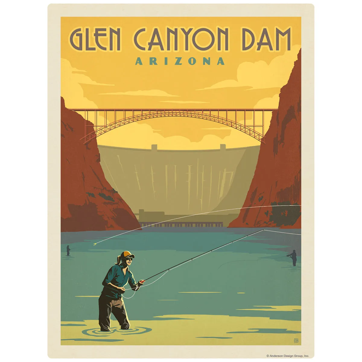 Glen Canyon Dam Arizona Decal