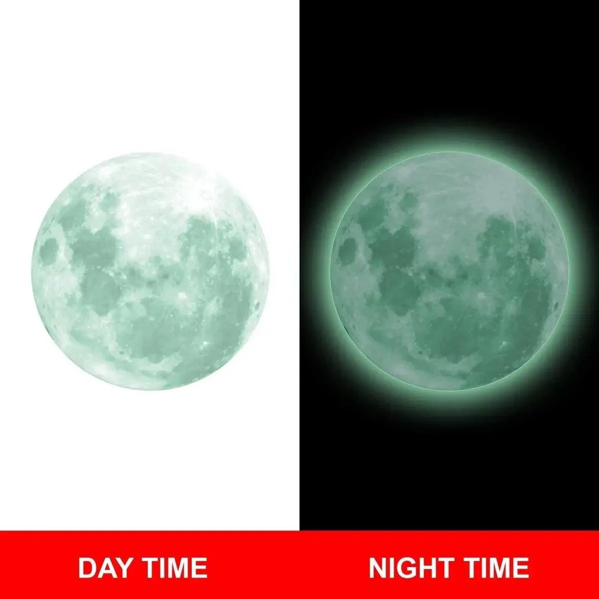 Glowing Starry Sky Wall Decal Set, Luminous Space Theme Stickers for Home Décor