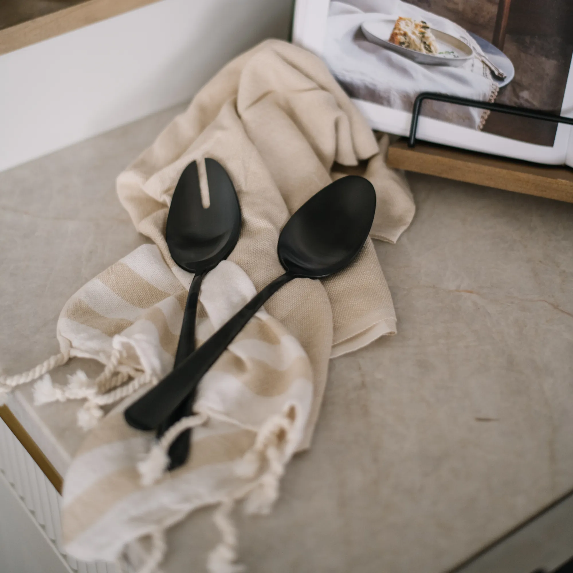 Hatch Hand Towel Set | Beige