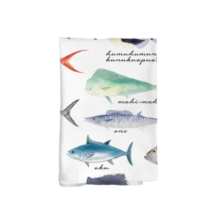 Hawaii's Favorite Fish Flour Sack Towel