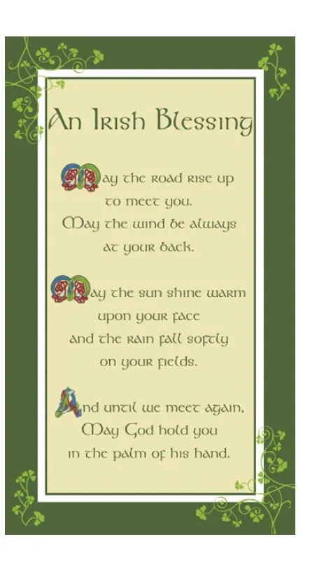 IRISH BELSSINGS