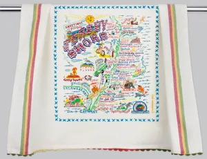 JERSEY SHORE DISH TOWEL BY CATSTUDIO