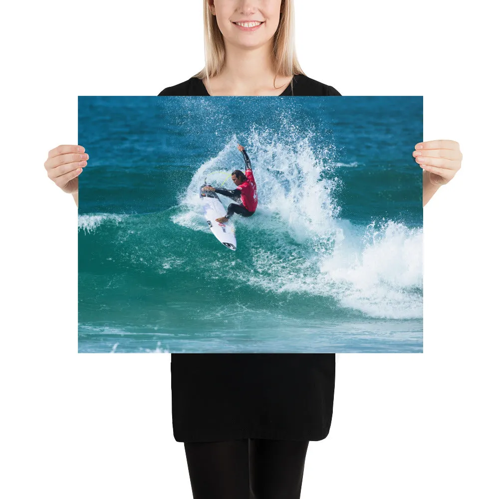 Jordy Smith (ZAF) Poster (Unframed): 2014