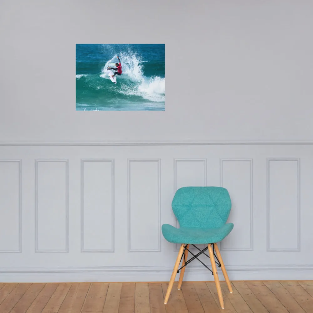 Jordy Smith (ZAF) Poster (Unframed): 2014