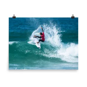 Jordy Smith (ZAF) Poster (Unframed): 2014