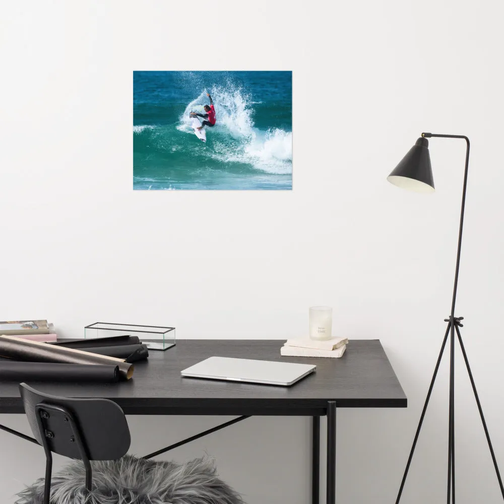 Jordy Smith (ZAF) Poster (Unframed): 2014