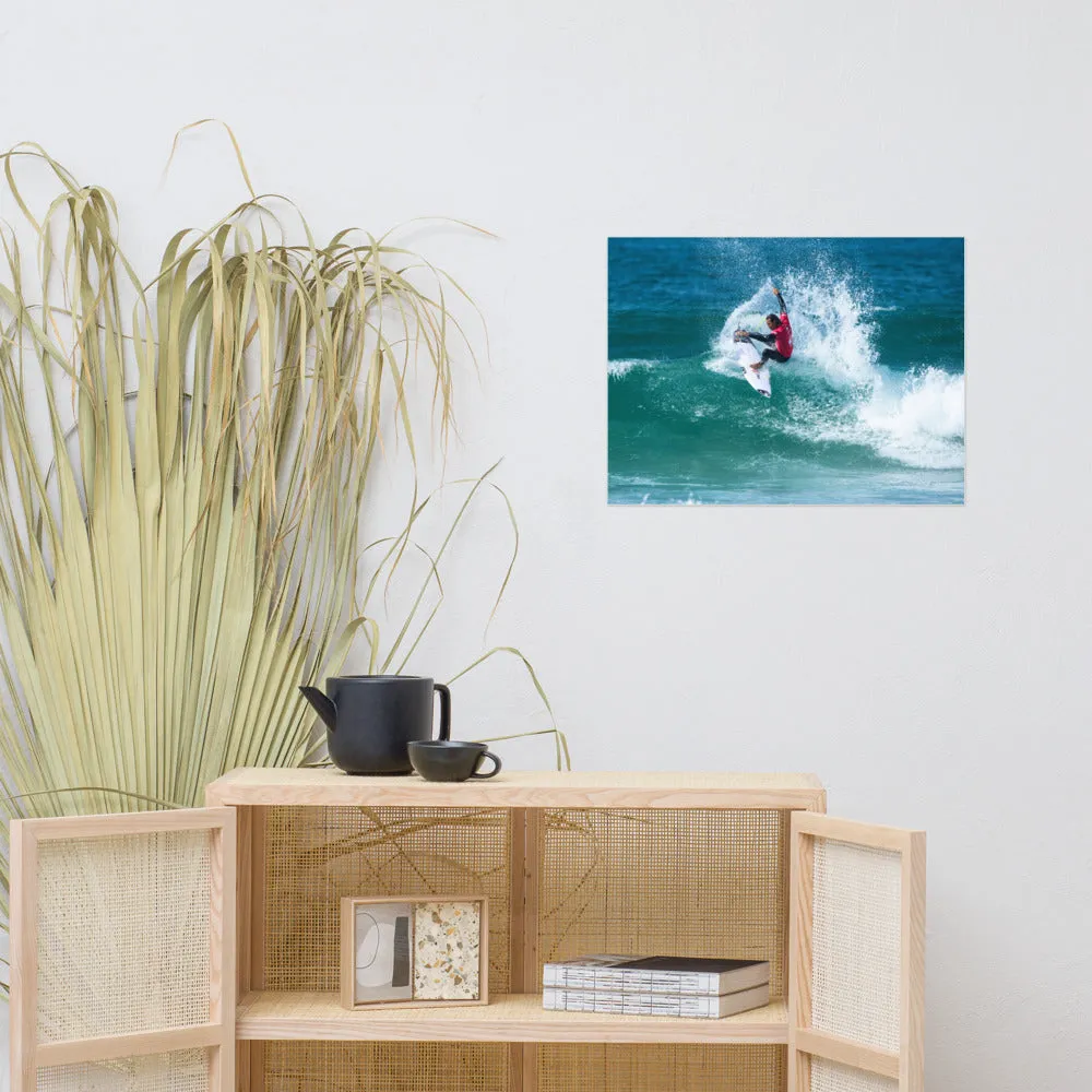 Jordy Smith (ZAF) Poster (Unframed): 2014