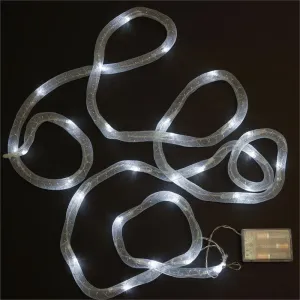 Jumping Jellyfish Mesh LED Lights - White
