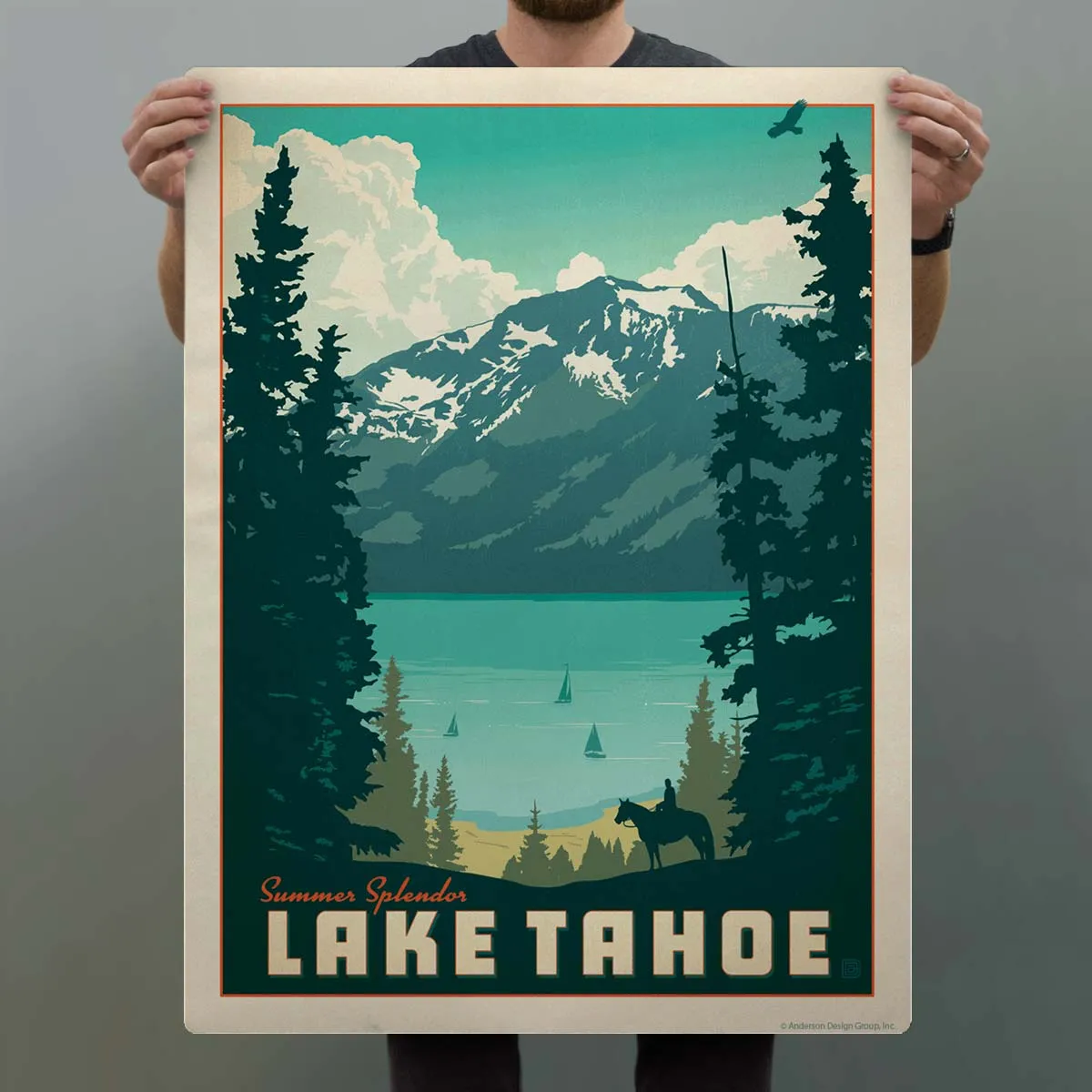 Lake Tahoe Summer Splendor Decal