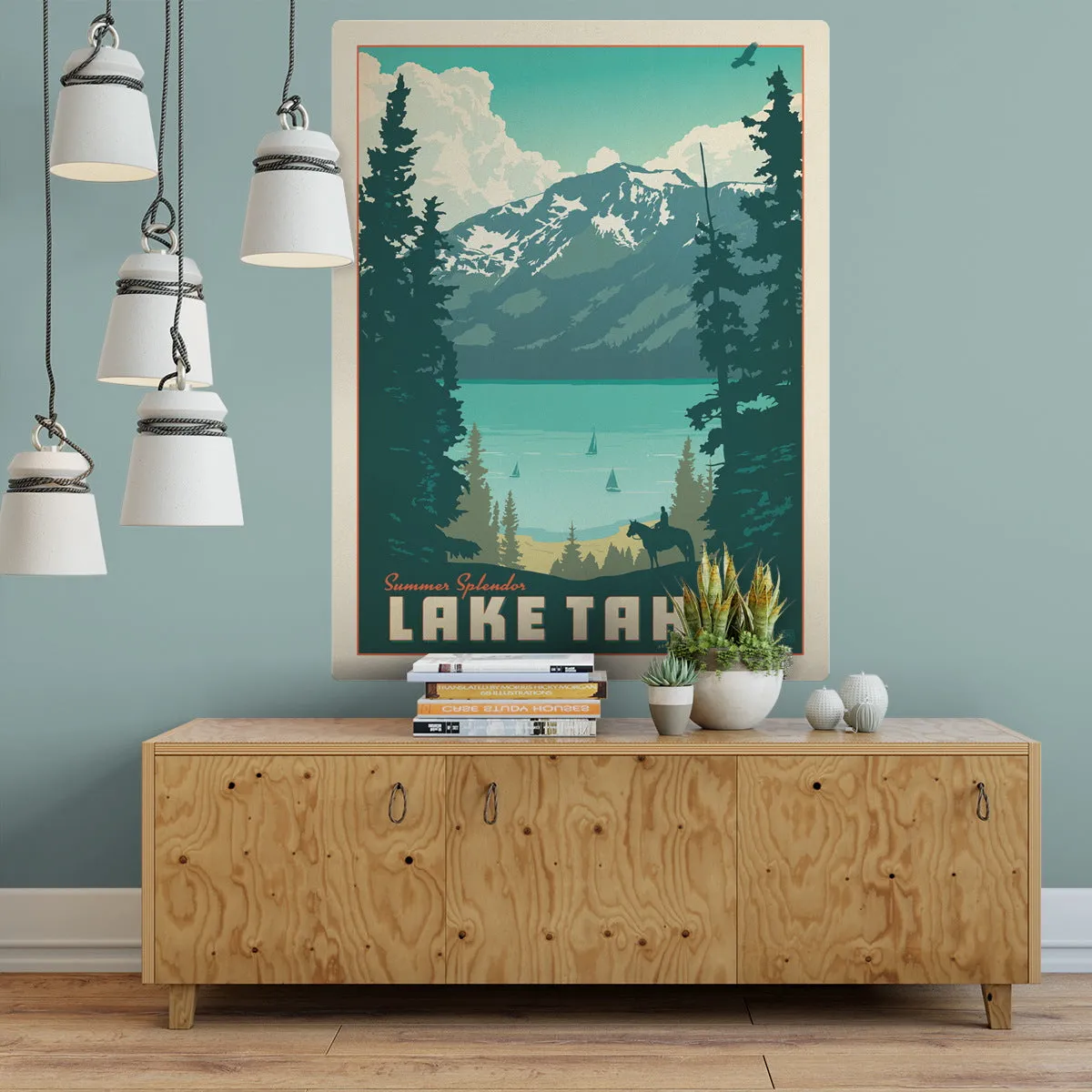 Lake Tahoe Summer Splendor Decal