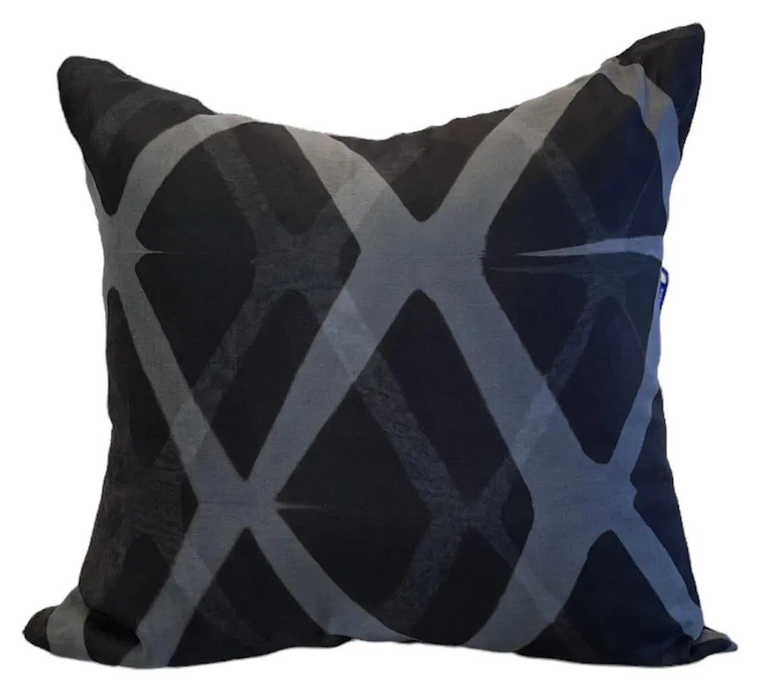 Layered Organza Botanic Pillow