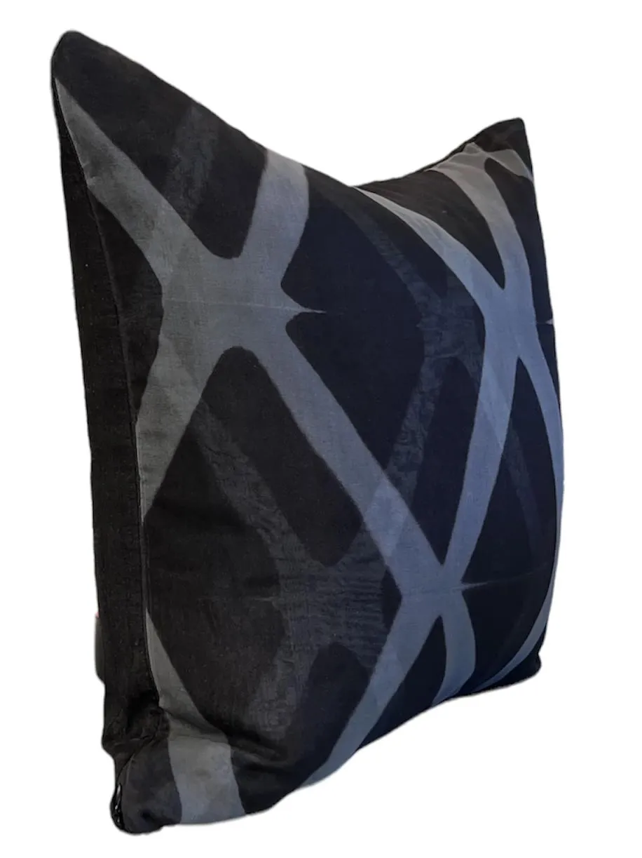Layered Organza Botanic Pillow