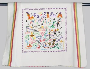 LOUISIANA DISH TOWEL BY CATSTUDIO