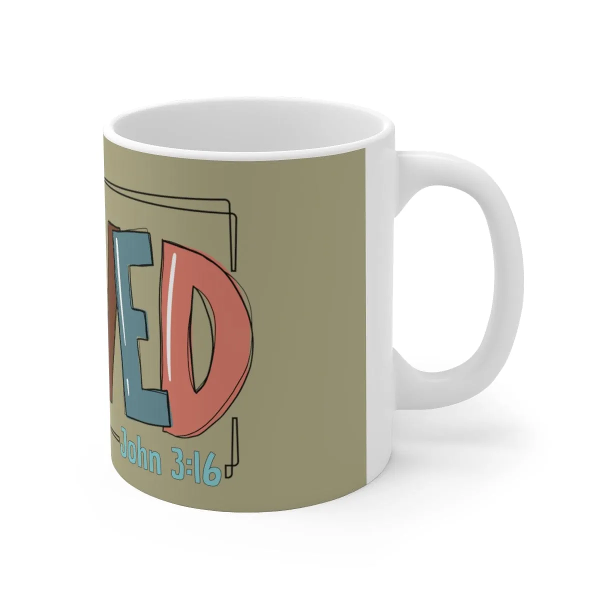 Loved Pumpkin Mug - Christian Mug - Bible Verse Mugs - Scripture Mugs