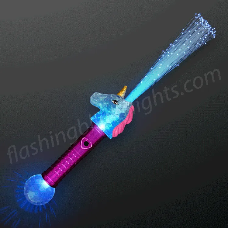 Magical Light up Pink Unicorn Wand