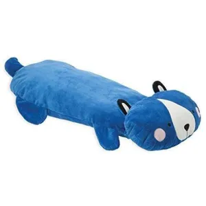 Manhattan Toy Travel Comfort Snuggle Bear Plush Kids Pillow Blue Almost 3 feet long!
