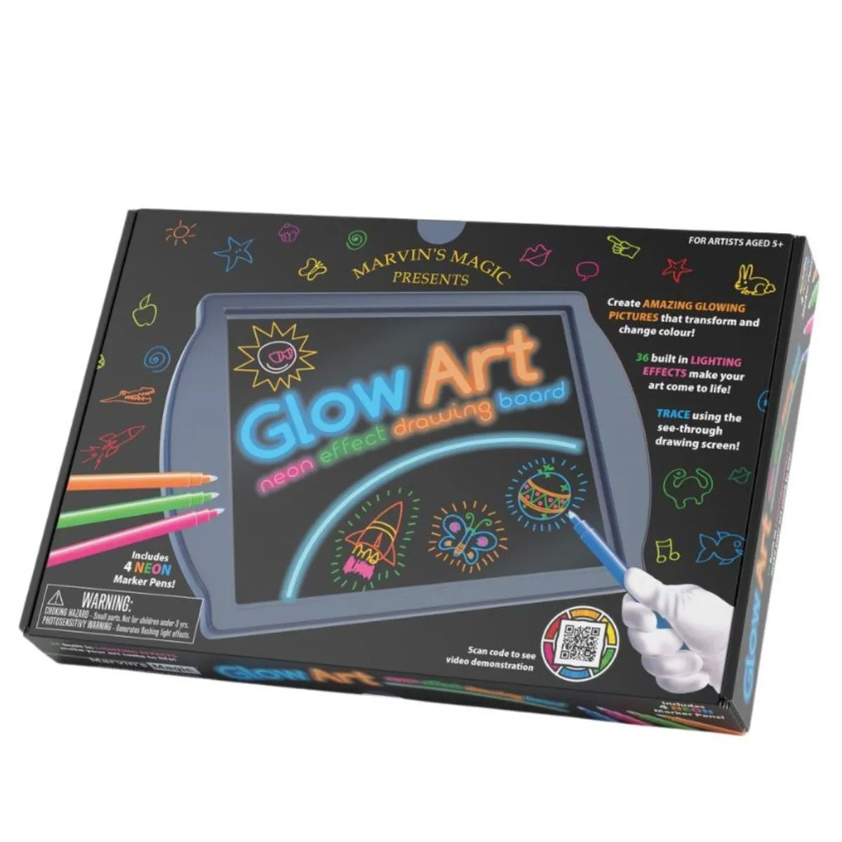 Marvin’S Magic Glow Art Pink