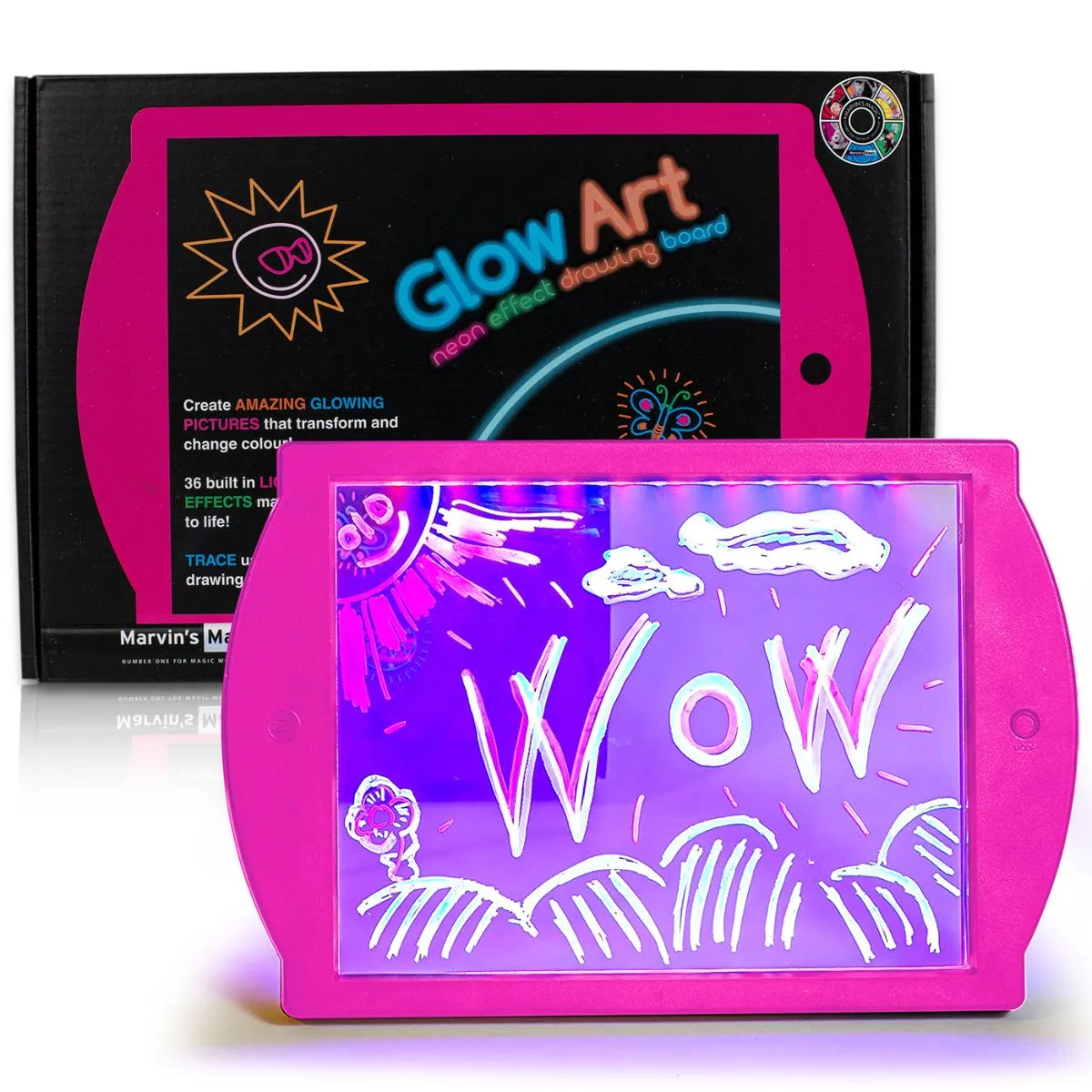 Marvin’S Magic Glow Art Pink