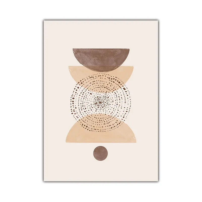 Minimalist Abstract Celestial Geometry Wall Art Fine Art Canvas Prints Sun Moon Posters Pictures For Living Room Bedroom Art Decor