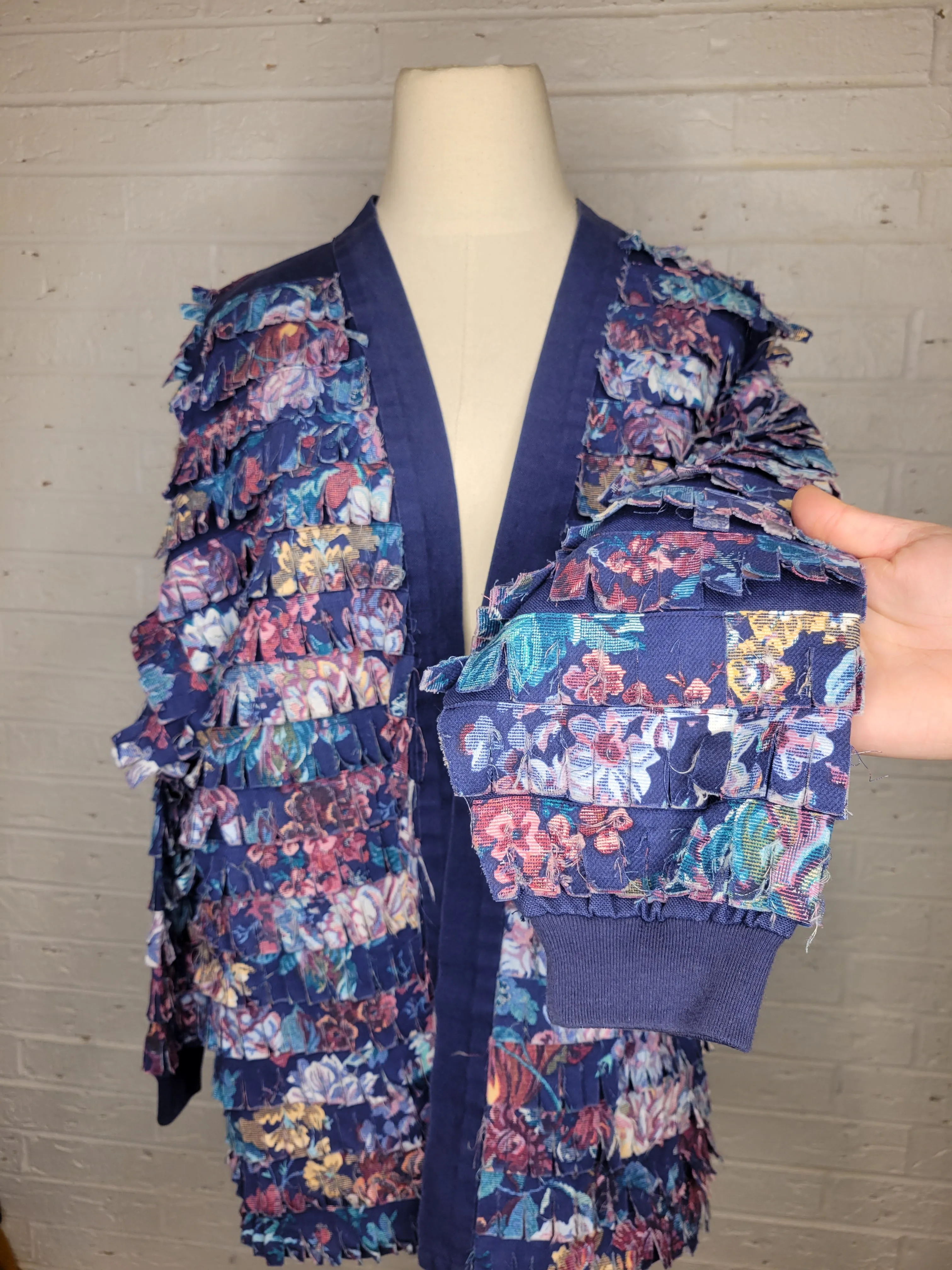 M/L - Handmade Vintage Cardigan