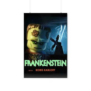 MOC  Compatible  Frankenstein  Movie Wall Art POSTER ONLY