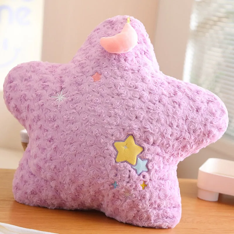 Moon & Star Plushie Pillows