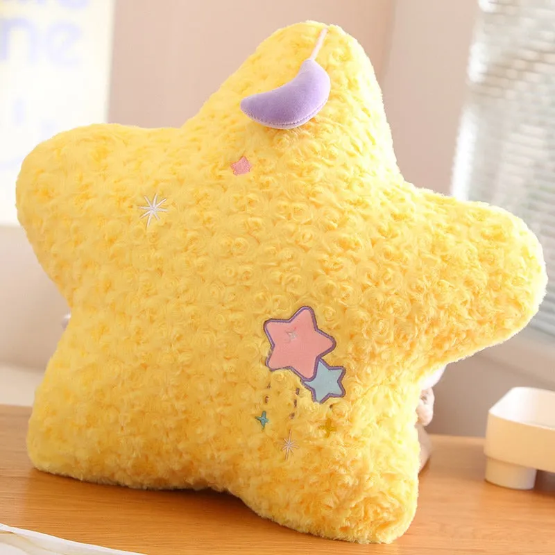 Moon & Star Plushie Pillows