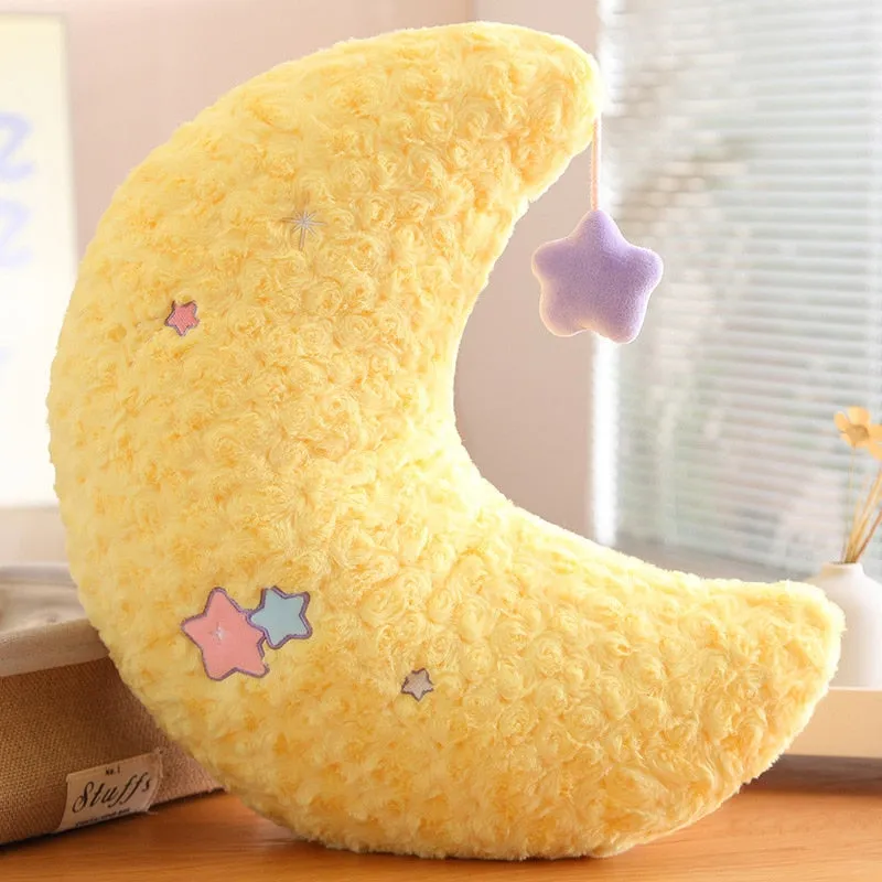 Moon & Star Plushie Pillows