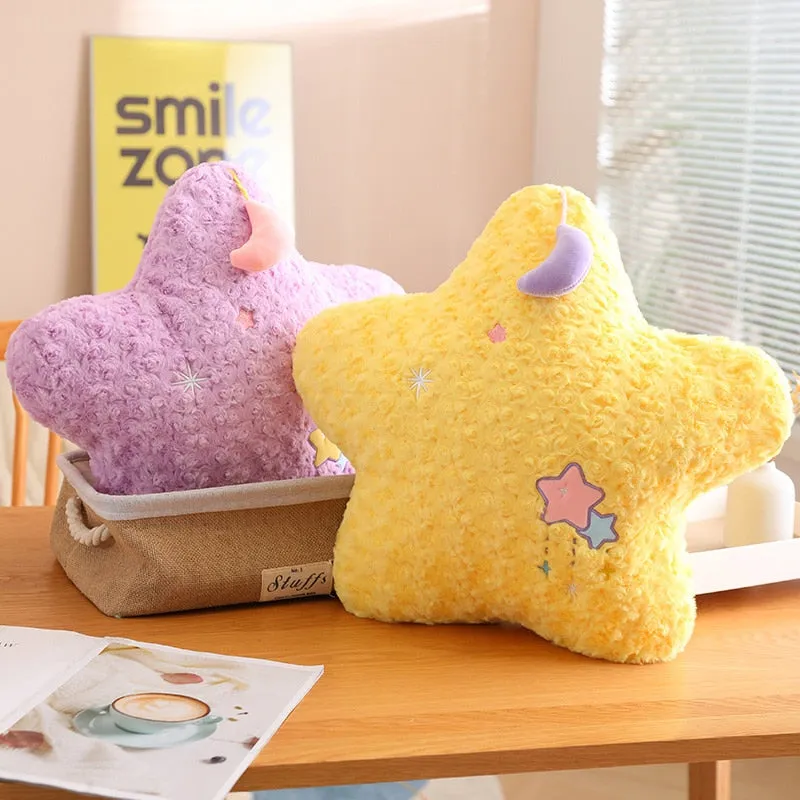 Moon & Star Plushie Pillows