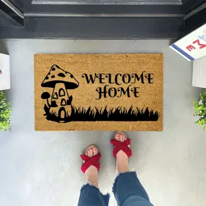 Mushroom Welcome Mat