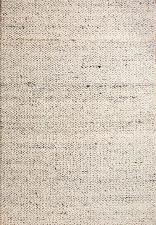 Ola Wave 320 x 240 cm New Zealand Wool Rug - Speckled Grey
