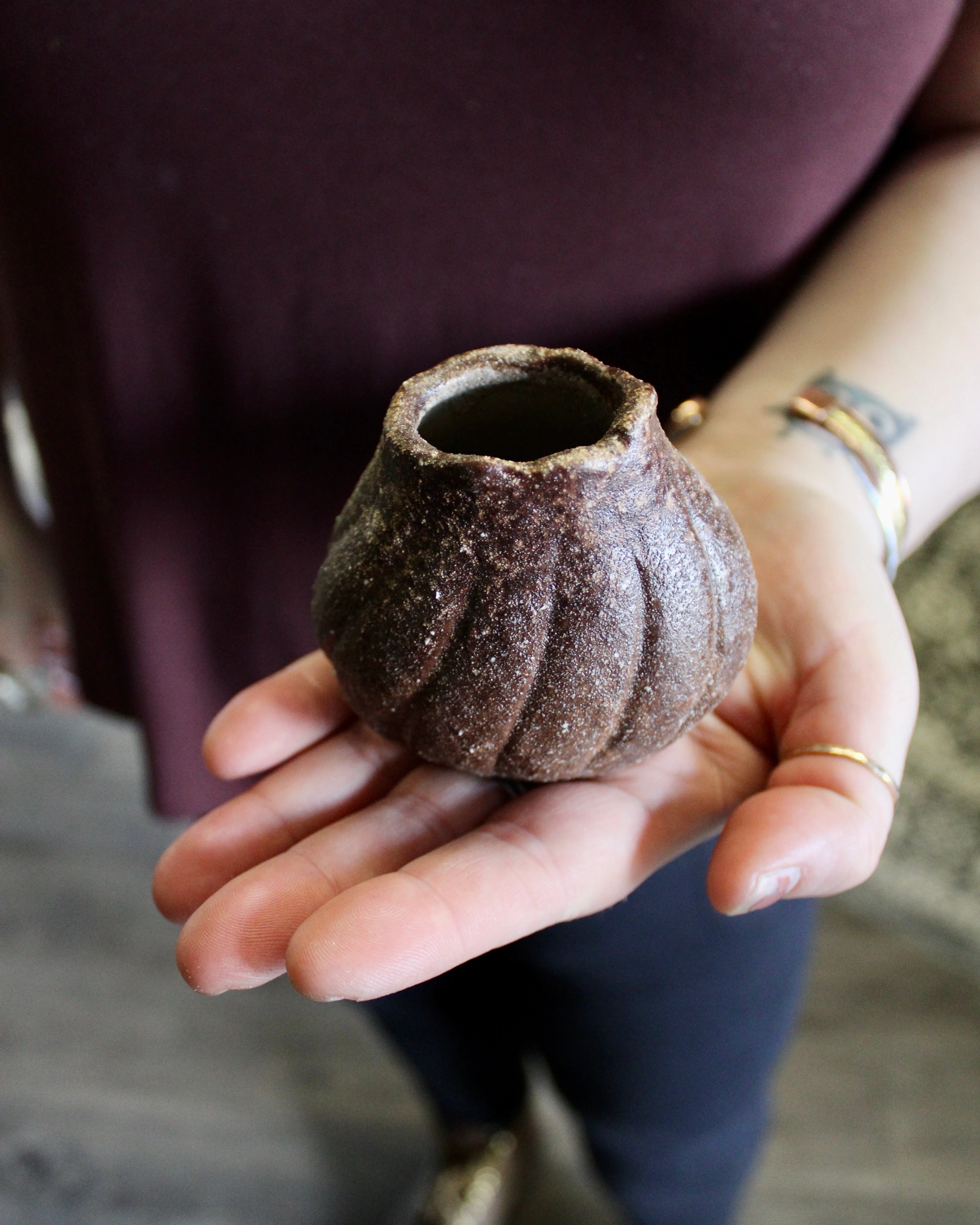 Organic Stoneware Vases