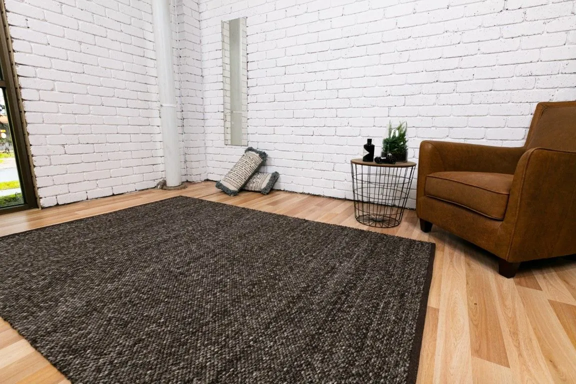 Parker 320 x 240 cm New Zealand Wool Rug - Shadow