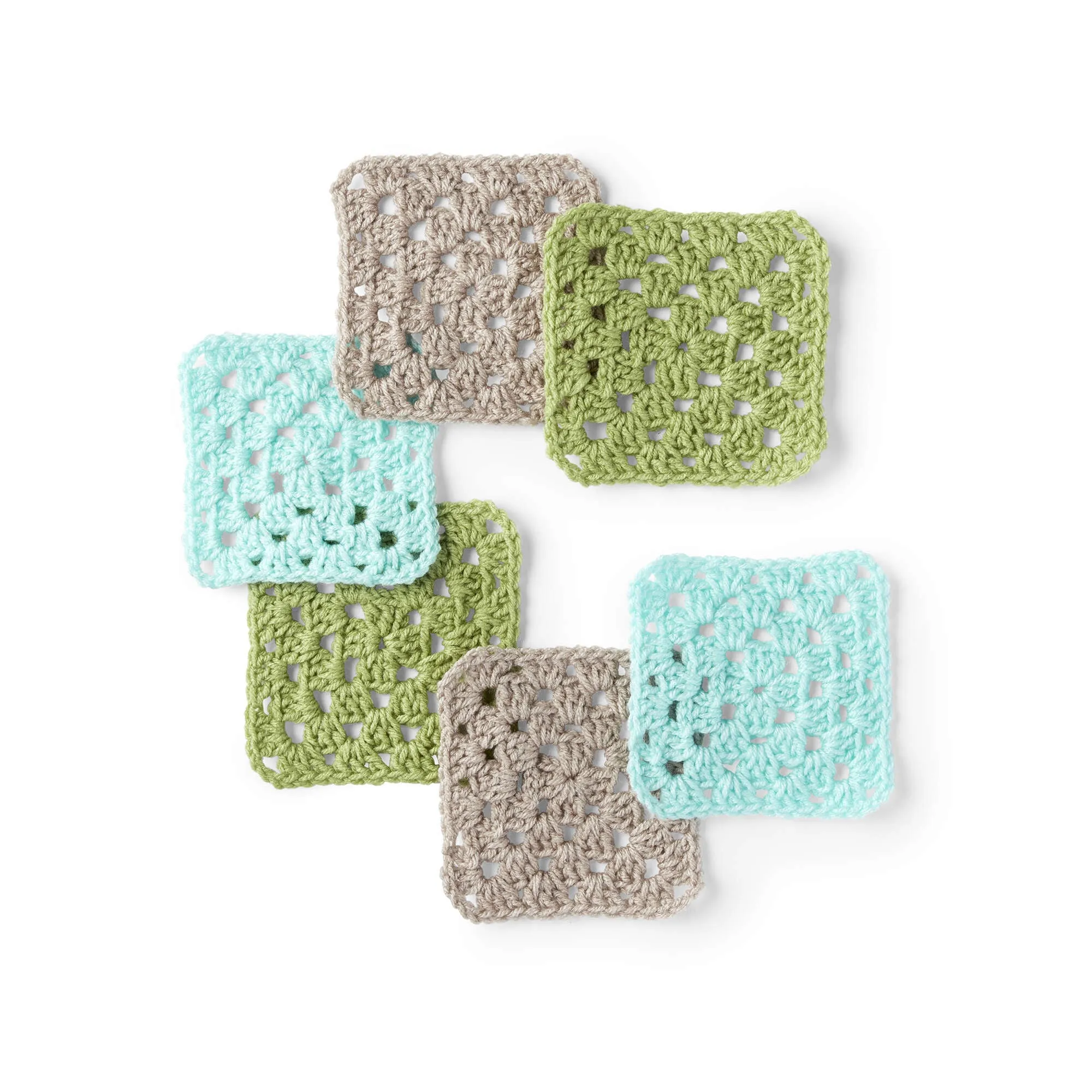 Red Heart Easy Square Coasters