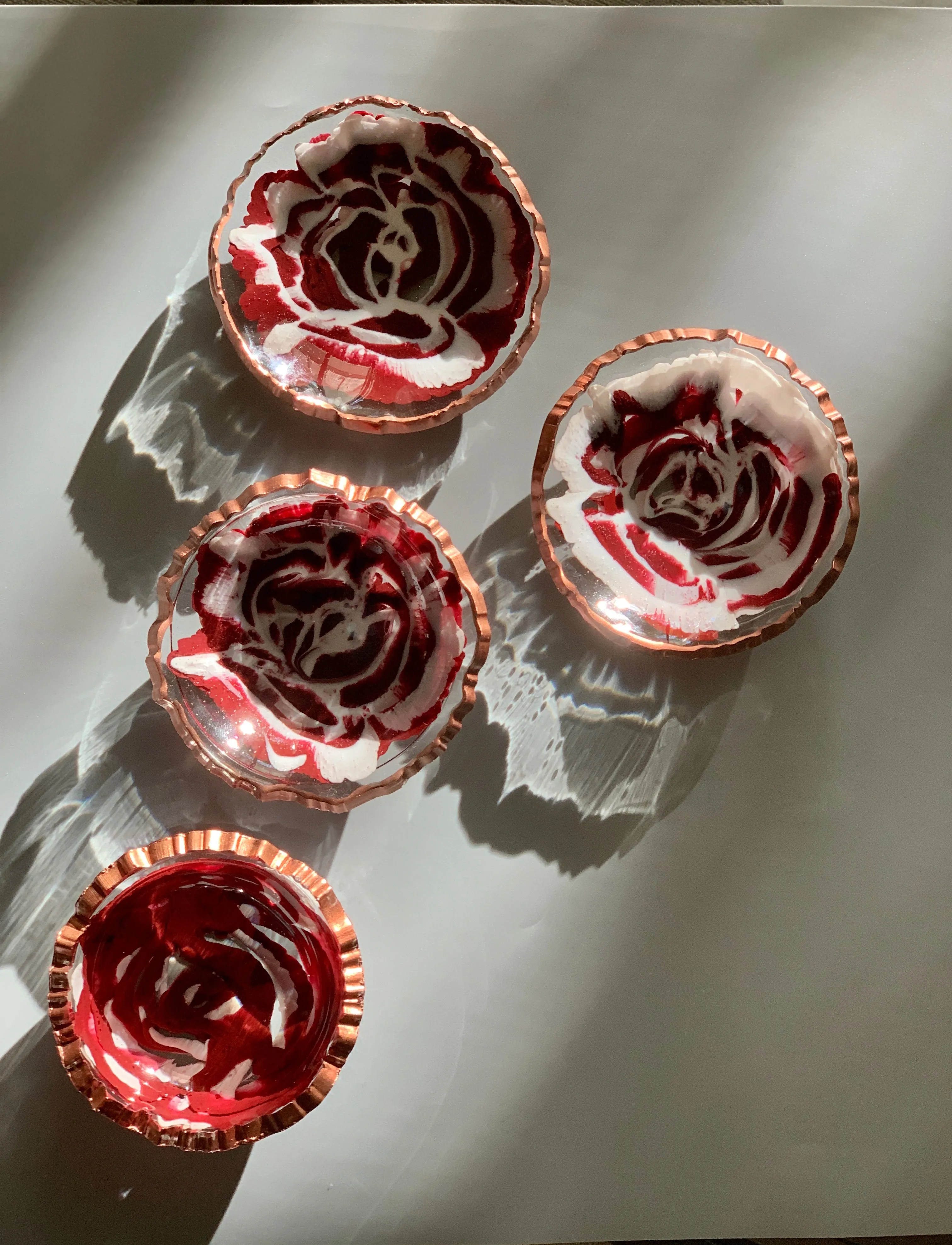 Ring Dish - 3D Roses