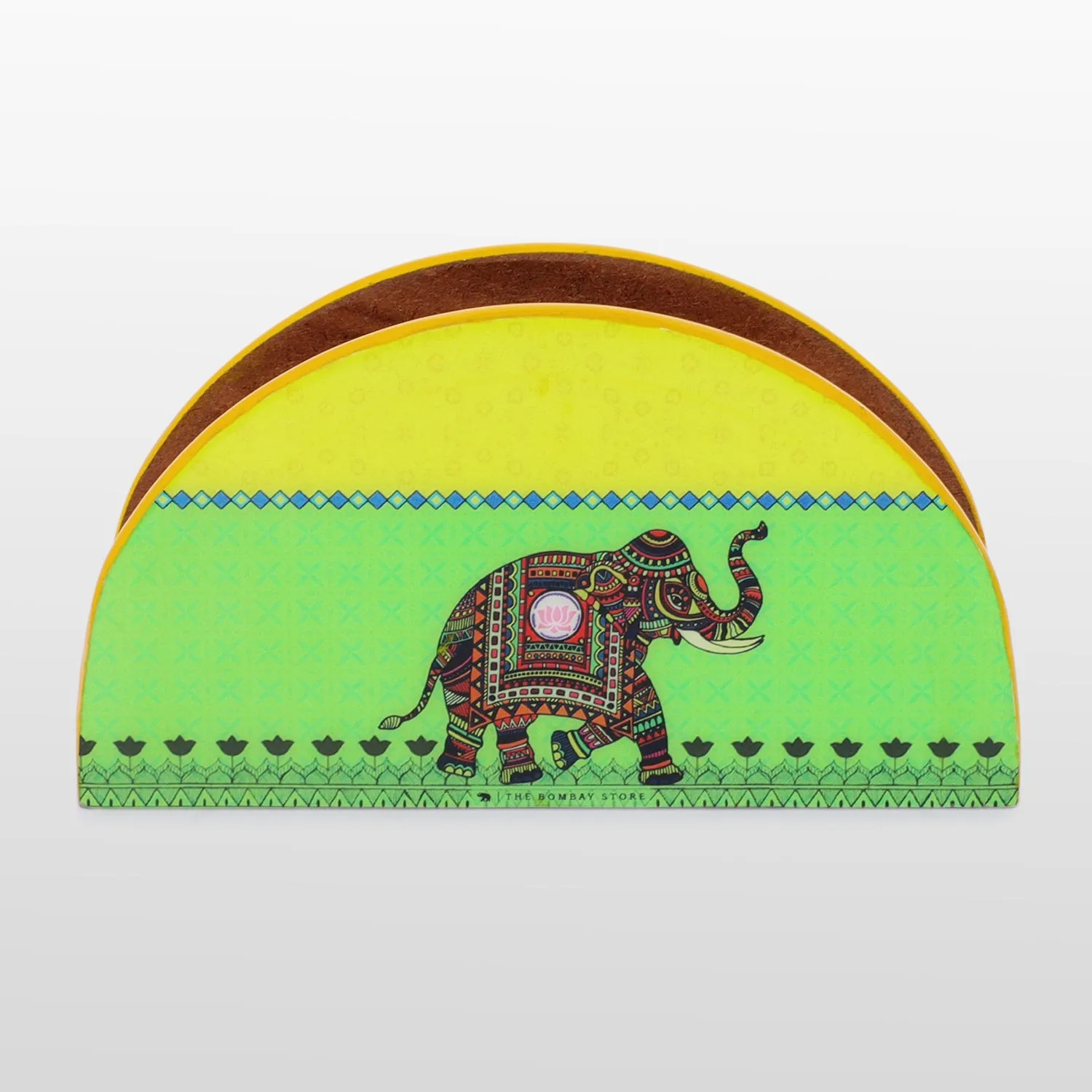 Signature Napkin Holder (Yellow & Green)