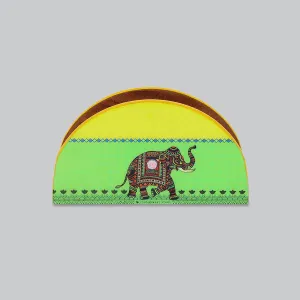 Signature Napkin Holder (Yellow & Green)