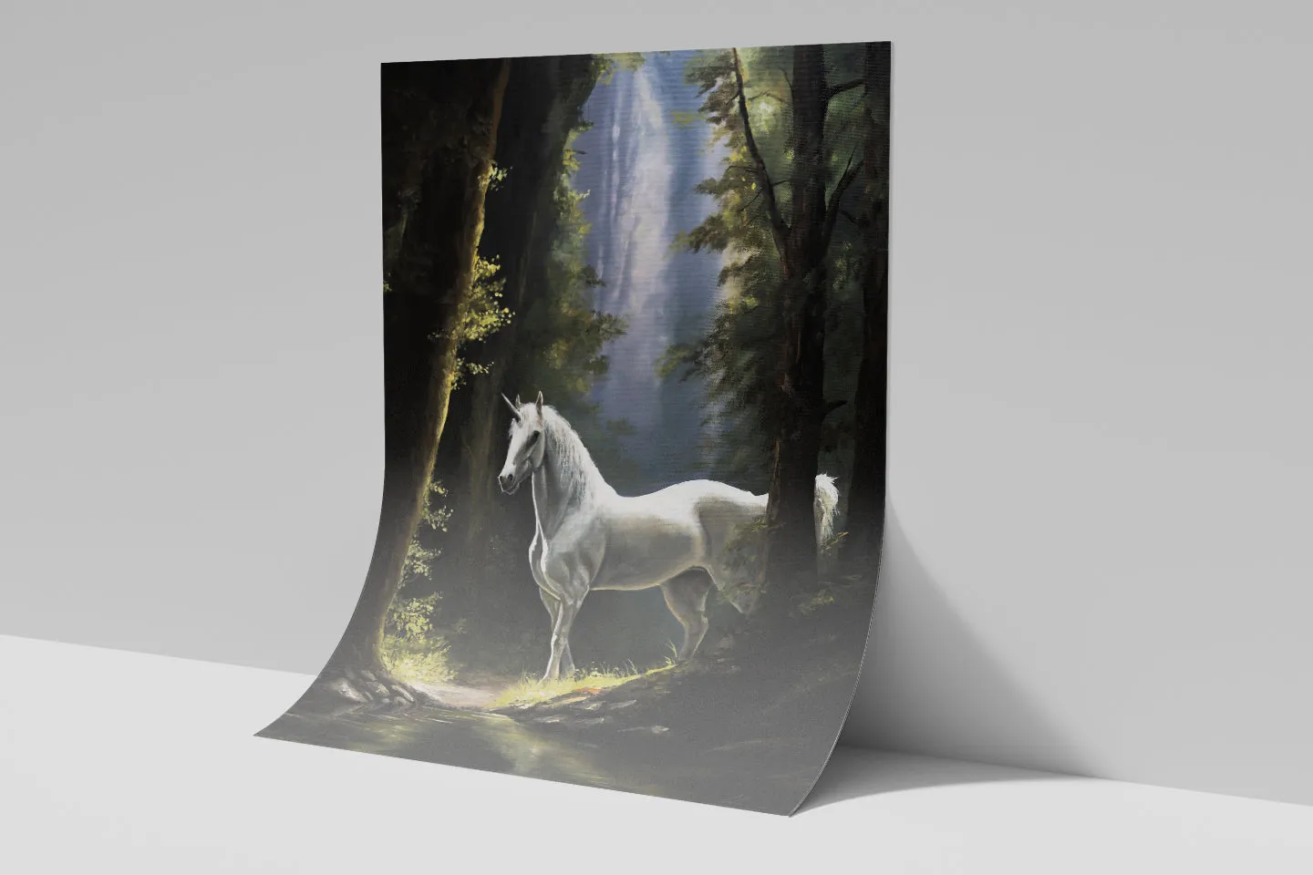 signed GLOW IN THE DARK PRINT: Unicorn (Special Offer)