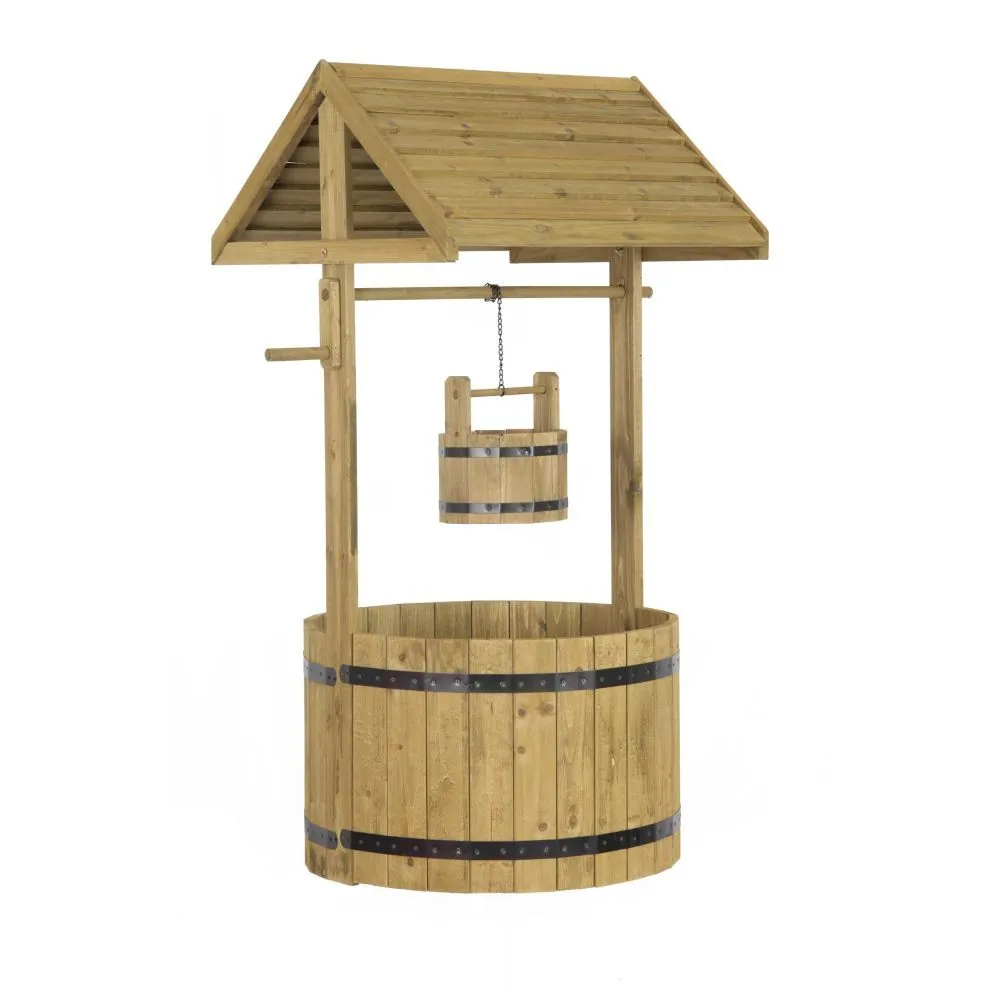 Smart Garden 1m Woodland Wishing Well Planter