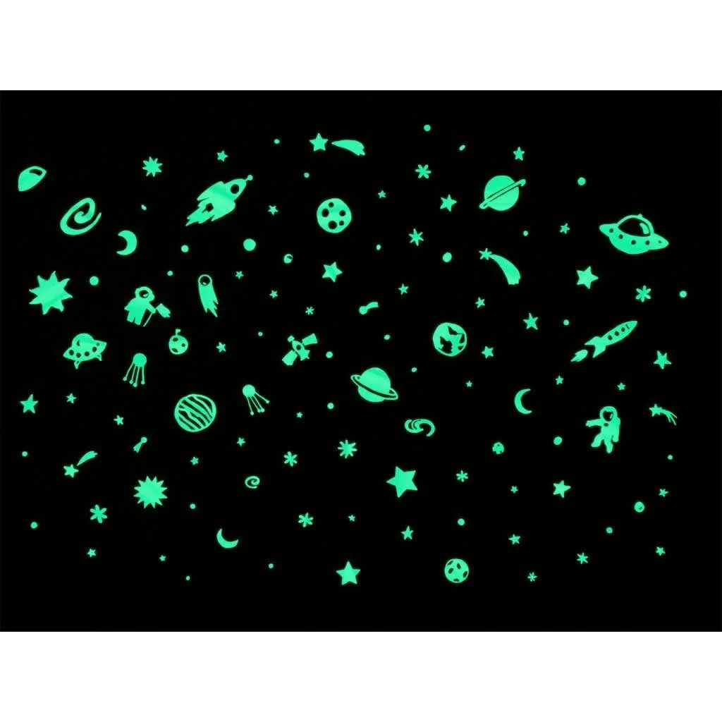 Space Adventure GloPlay Stickers