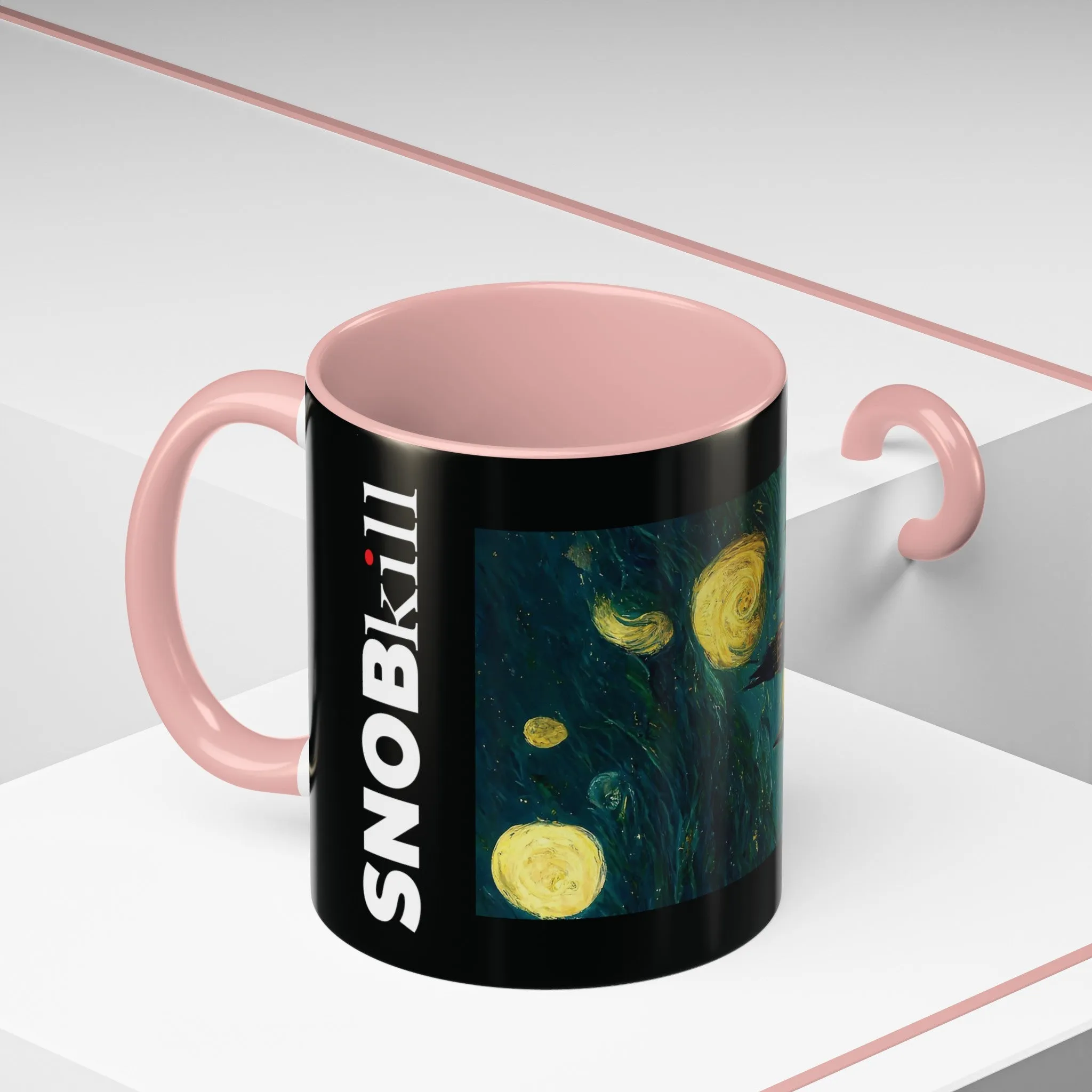 Starry Night Hogwarts Accent Coffee Mug, 11oz