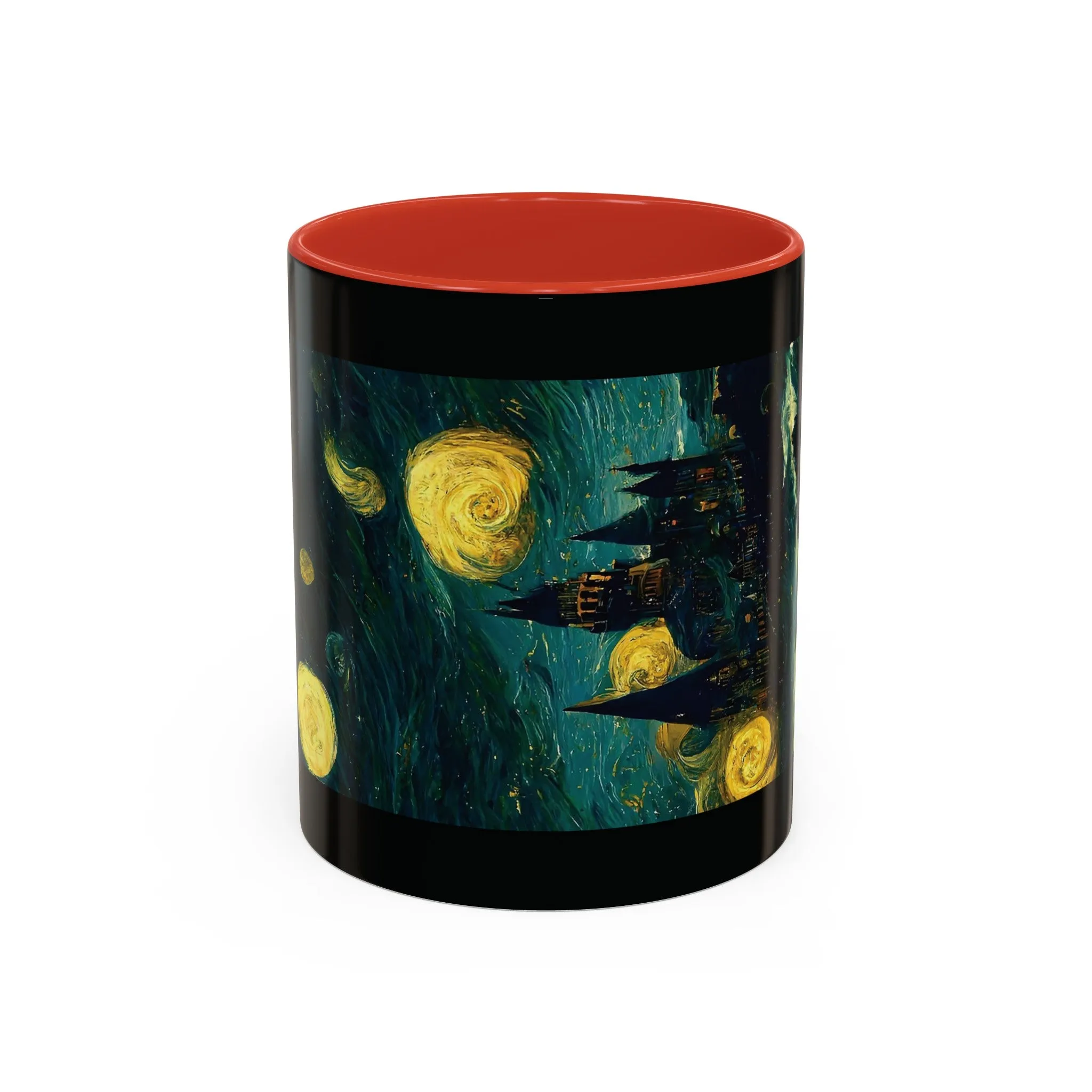 Starry Night Hogwarts Accent Coffee Mug, 11oz