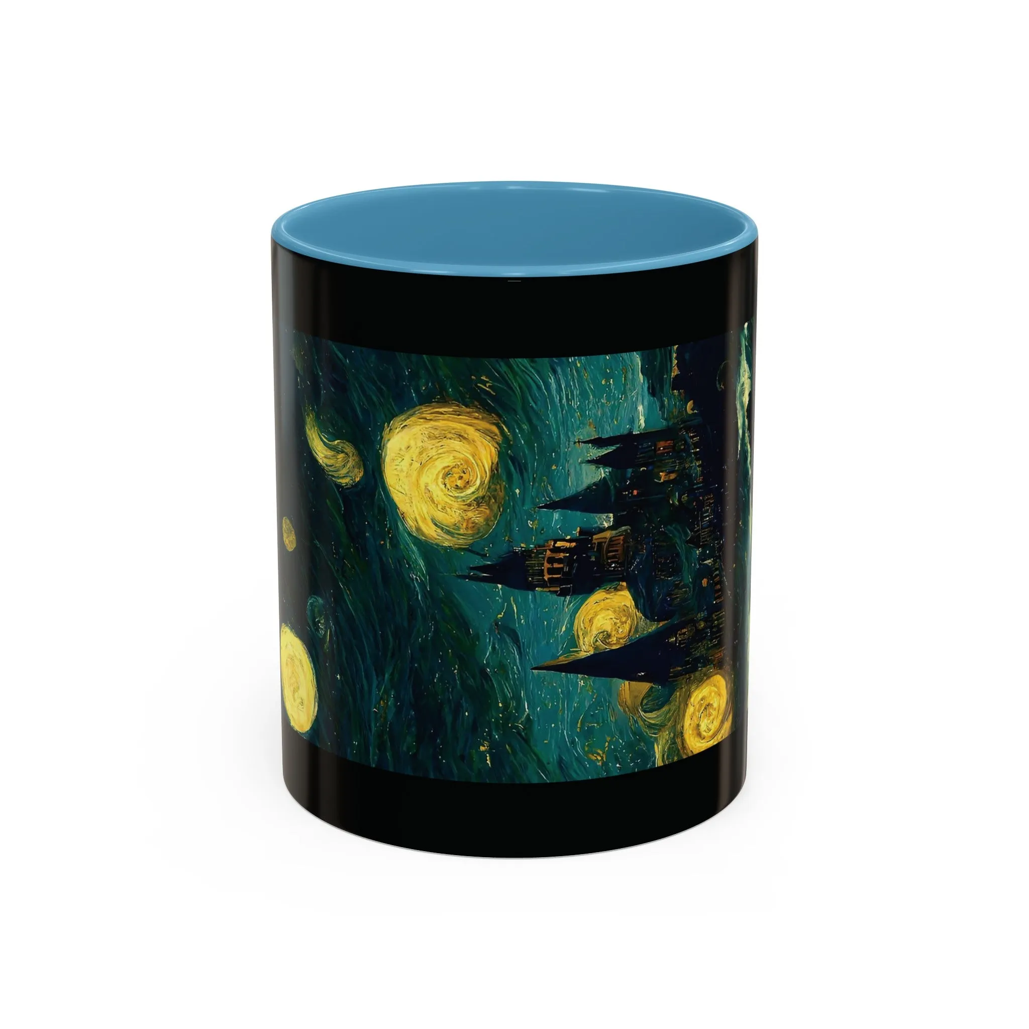 Starry Night Hogwarts Accent Coffee Mug, 11oz