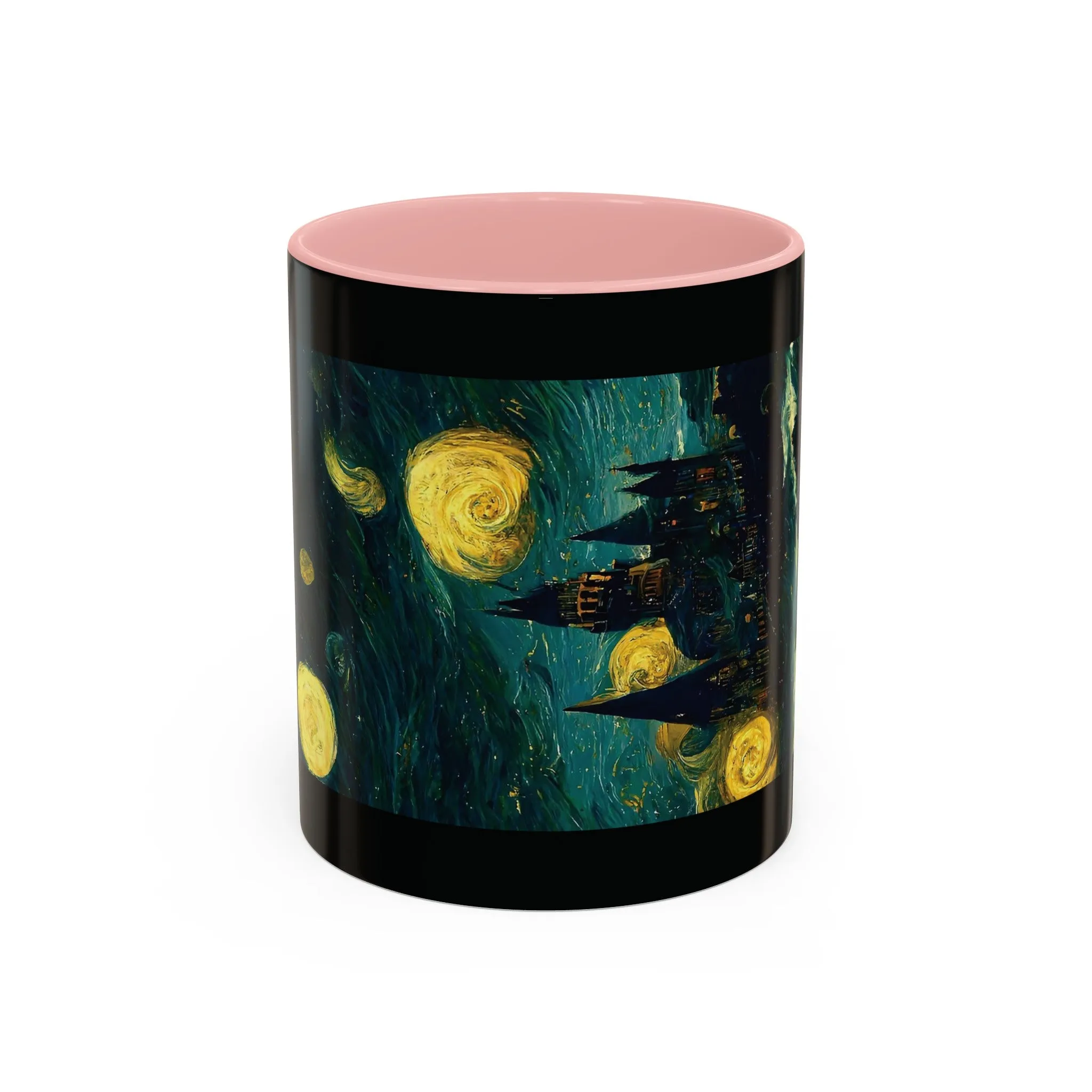 Starry Night Hogwarts Accent Coffee Mug, 11oz
