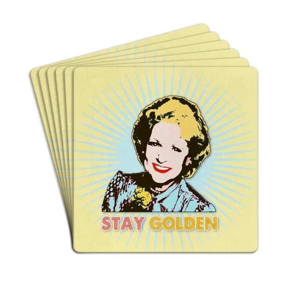 Stay Golden Coaster