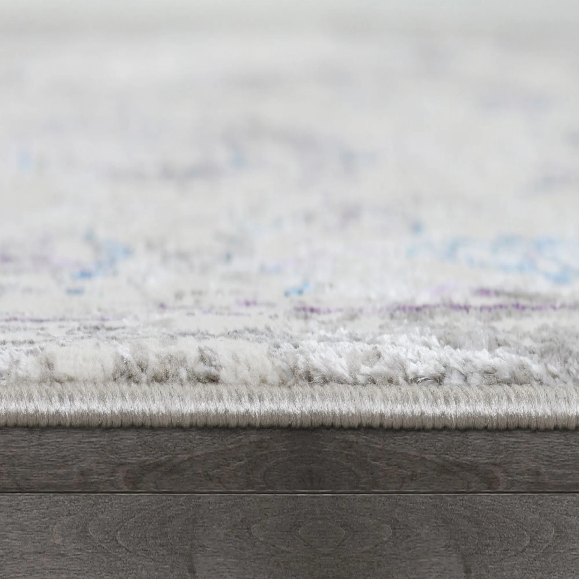 Talia-774 Area Rugs Lavender Leaf 8-X-11