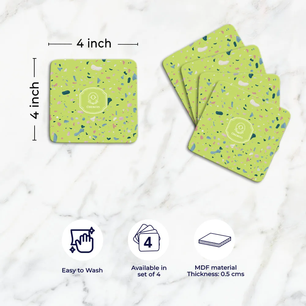 Terrazzo Tableware Set (4 Placemats & 4 Casters)